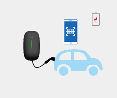 Scan QR codeto start the charging